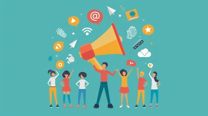 Create an infographic on the role of influencers in social media marketing. Explain how influencers impact brand awareness and consumer behavior.