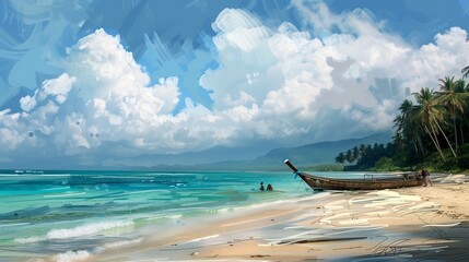 Fototapeta premium The beach 2
