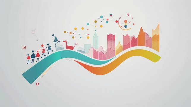 Design a visual representation of the innovation diffusion curve. Explain how new ideas spread through society, from early adopters to the majority and laggards.