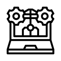 visor line icon