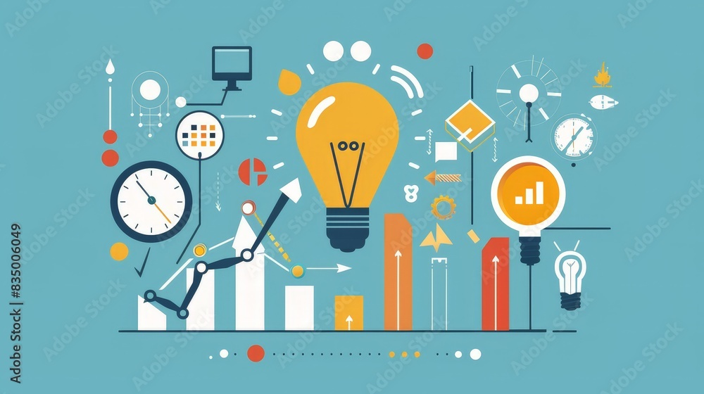 Poster develop a guide to measuring the impact of innovation. include key performance indicators (kpis) suc