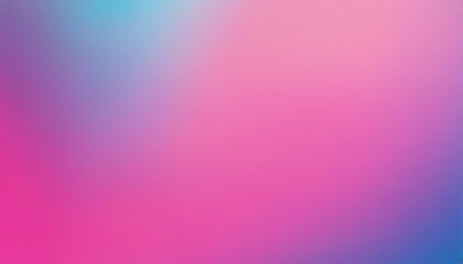 Fototapeta premium Noisy color gradient background grainy pink blue abstract poster banner backdrop