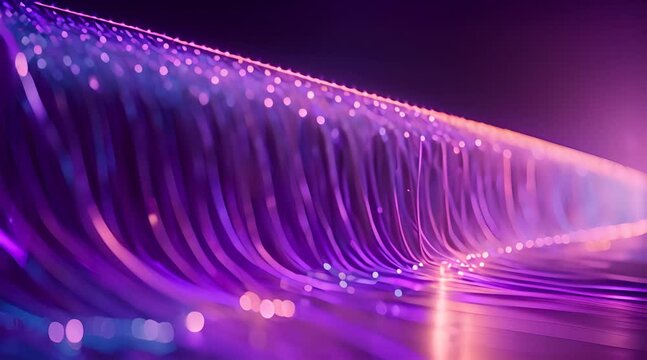 abstrakte Technologie Glasfaser Hintergrund. Netzwerk-Verbindung Konzept	