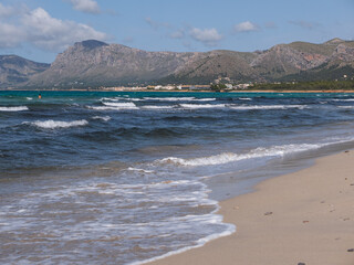 Beach and sea in Mallorca