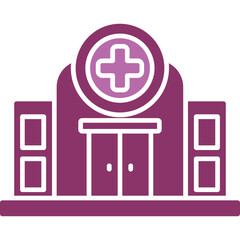 Obraz premium Hospital Icon