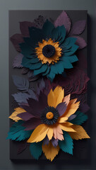 abstract floral background