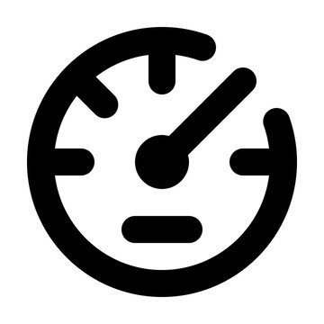 recommend clip art: Speedometer Outline Icon