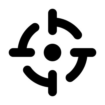 recommend clip art: Target Outline Icon