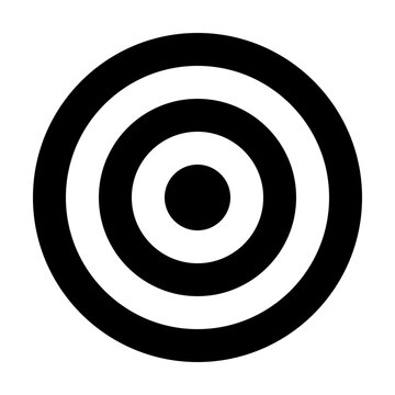 recommend clip art: Target Bullseye Outline Icon