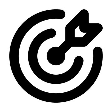 recommend clip art: Target Bullseye Outline Icon
