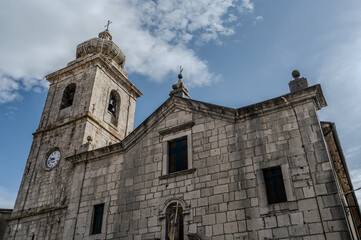 Fototapeta premium Rionero Sannitico, Isernia. Mother church of San Bartolomeo Apostolo