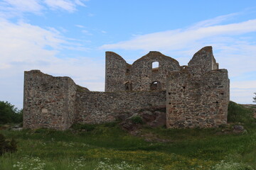 The ruins of Brahehus Castle are located 3 km outside of Gr&auml;nna in J&ouml;nk&ouml;ping County in the province of Sm&aring;land, Sweden. Lake V&auml;ttern and the island of Visings&ouml; are nearby. 