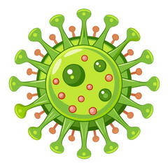 Virus vector illustration 