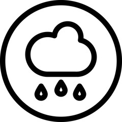 Obraz premium Weather Vector Icon Isolated.