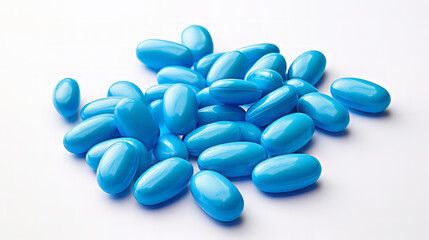 Blue prophylactic Pills