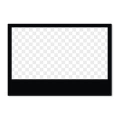 Fototapeta premium photo frame mockup isolated background