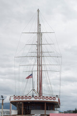 Obraz premium ship on the sea