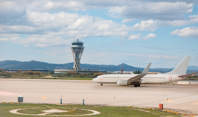 El Prat-Barcelona airport. This airport was inaugurated in 1963