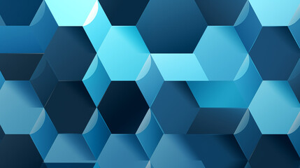 Fototapeta premium Abstract Image Pattern Background, Interlocking Hexagons in Shades, Texture, Wallpaper, Background, Cell Phone Cover and Screen, Smartphone, Computer, Laptop, 16:9 Format - PNG