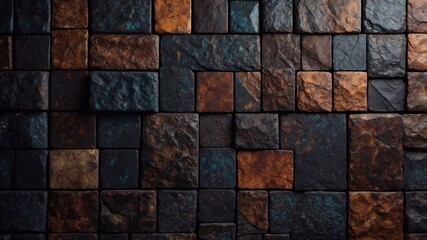 Background Natural raw Stones. AI generated illustration