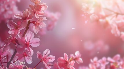 Sakura concept background