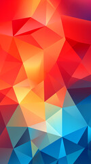 Obraz premium Geometric Abstract Image Pattern Background, Interlocking Squares in Primary Colors, Wallpaper, Background, Cell Phone Cover and Screen, Smartphone, Computer, Laptop, 9:16 Format - PNG