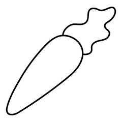 Premium download icon of carrot 

