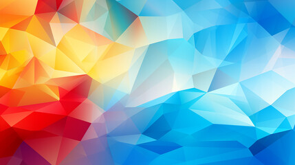 Fototapeta premium Geometric Abstract Image Pattern Background, Interlocking Squares in Primary Colors, Wallpaper, Background, Cell Phone Cover and Screen, Smartphone, Computer, Laptop, 16:9 Format - PNG