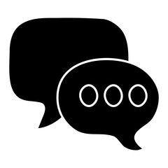 Obraz premium Premium download icon of chatting