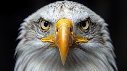 Fototapeta premium portrait of a bald eagle
