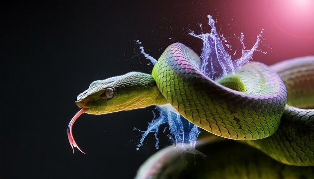 snake in the water