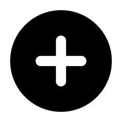 Plus Symbol Solid Icon