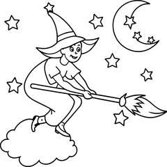 Halloween coloring book for kids and adults