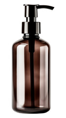Fototapeta premium PNG Shampoo bottle white background container bathroom.