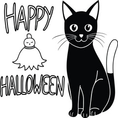 Halloween coloring book for kids and adults