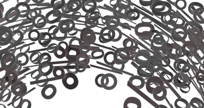 percent shopping digital in 3d. background