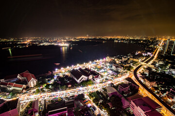 Fototapeta premium traffic at night