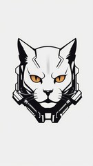 “Binary Whiskers: The Techno-Cat Sentinel”