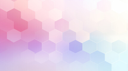 Geometric Abstract Image Pattern Background, Hexagonal Shapes in Pastel Colors, Wallpaper, Background, Cell Phone Cover and Screen, Smartphone, Computer, Laptop, 16:9 Format - PNG