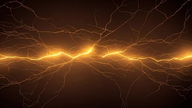 A current of electricity loop - looping background