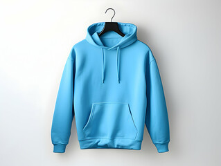 Premium Hoodie mockup, fashionable hoodie on hanger, Clothing mockup, apparel hoodie mockup