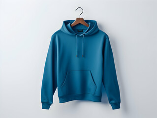 Premium Hoodie mockup, fashionable hoodie on hanger, Clothing mockup, apparel hoodie mockup