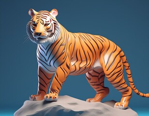 Sculpture of tiger