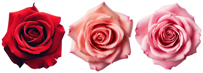 Roses png on transparent background