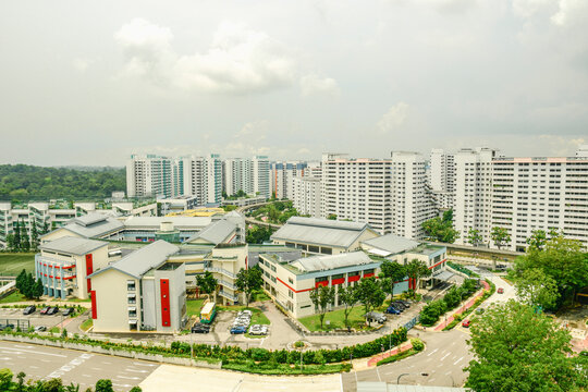 Urban planning layout of Bukit Panjang, Singapore
