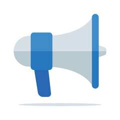 Marketing Megaphone Half Shadow