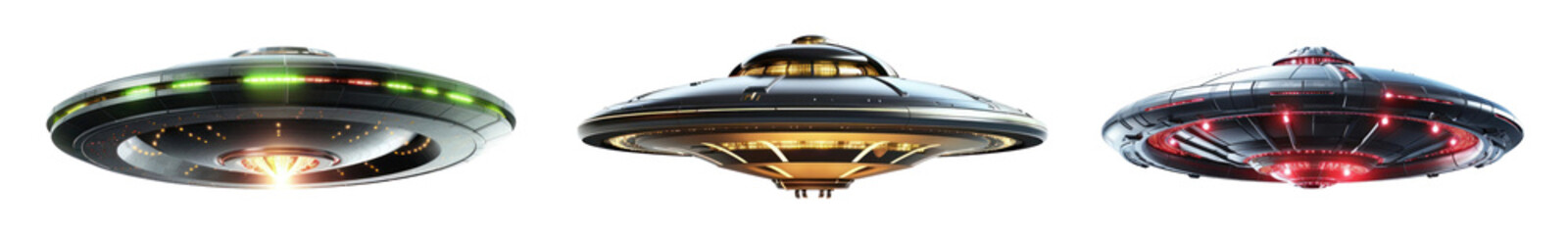 UFO ship png on transparent background