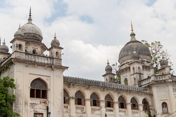 Obraz premium The Charminar is a monument located in Hyderabad, Telangana, India. Constructed in 1591