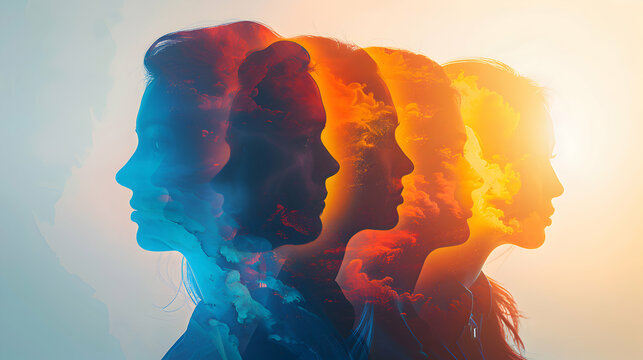 Corporate Leadership: Photo Realistic Department Head with Team Interaction Symbolizing Guidance and Collaboration in Townhall Setting   Ideal for Corporate and Team Building Ads