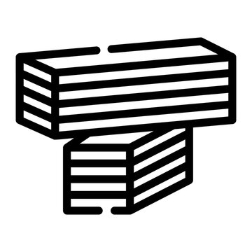 recommend clip art: waffers line icon